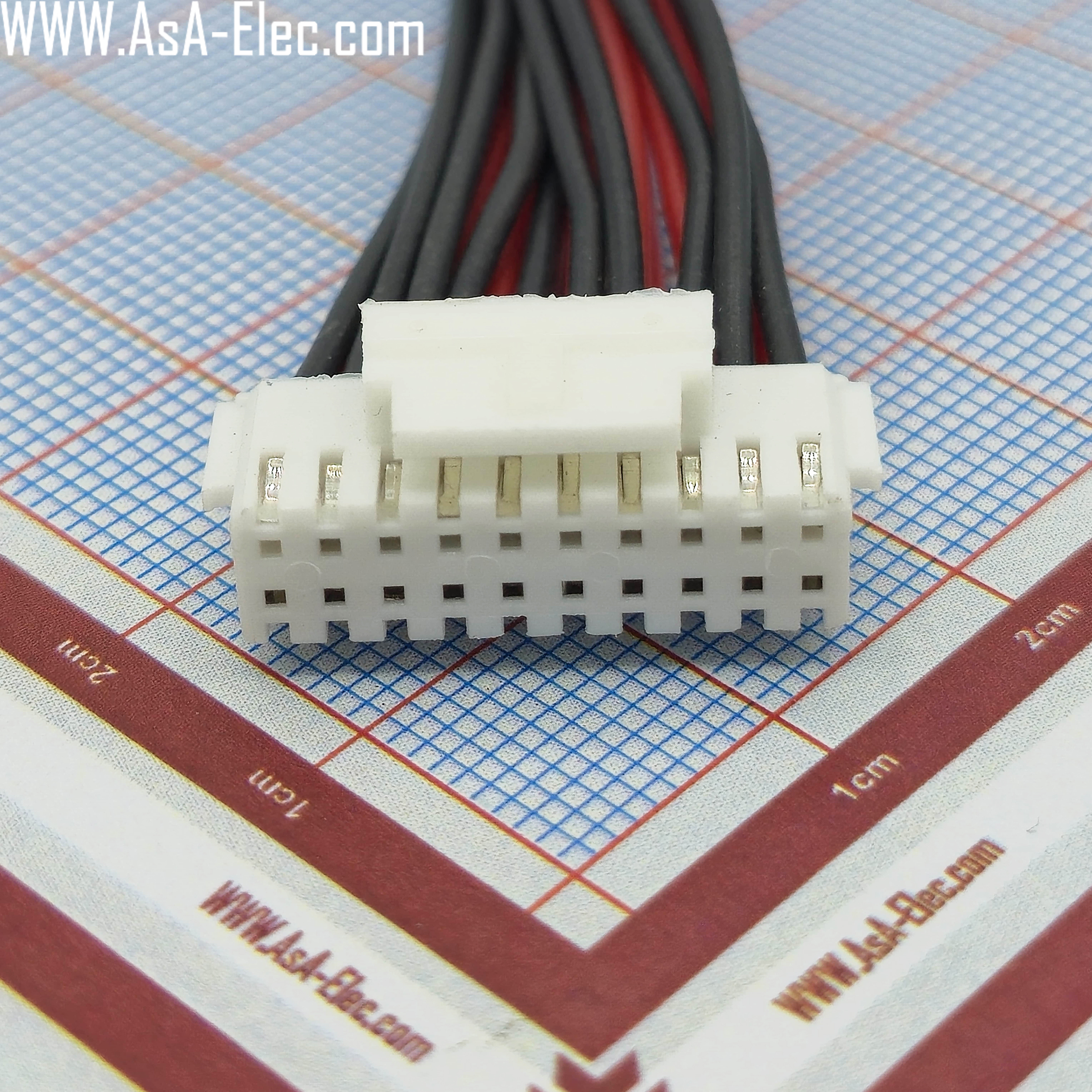 کابل2*10 به 2*5  فاصله 2mm-سیم 7×0/26 نسوز